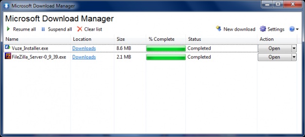 open microsoft download manager open microsoft download manager