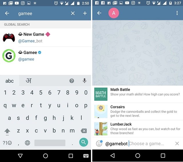 Telegram-Messenger-Game-Bots