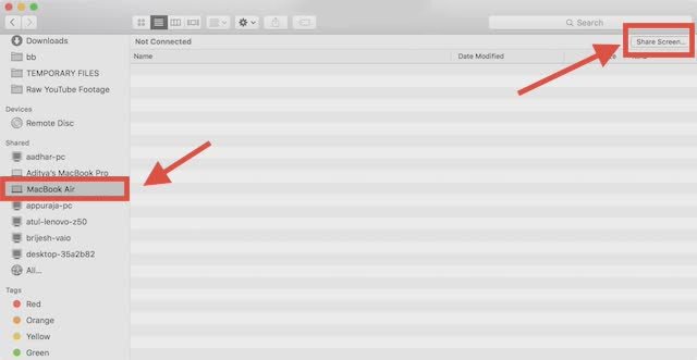 Utilisation du Finder
