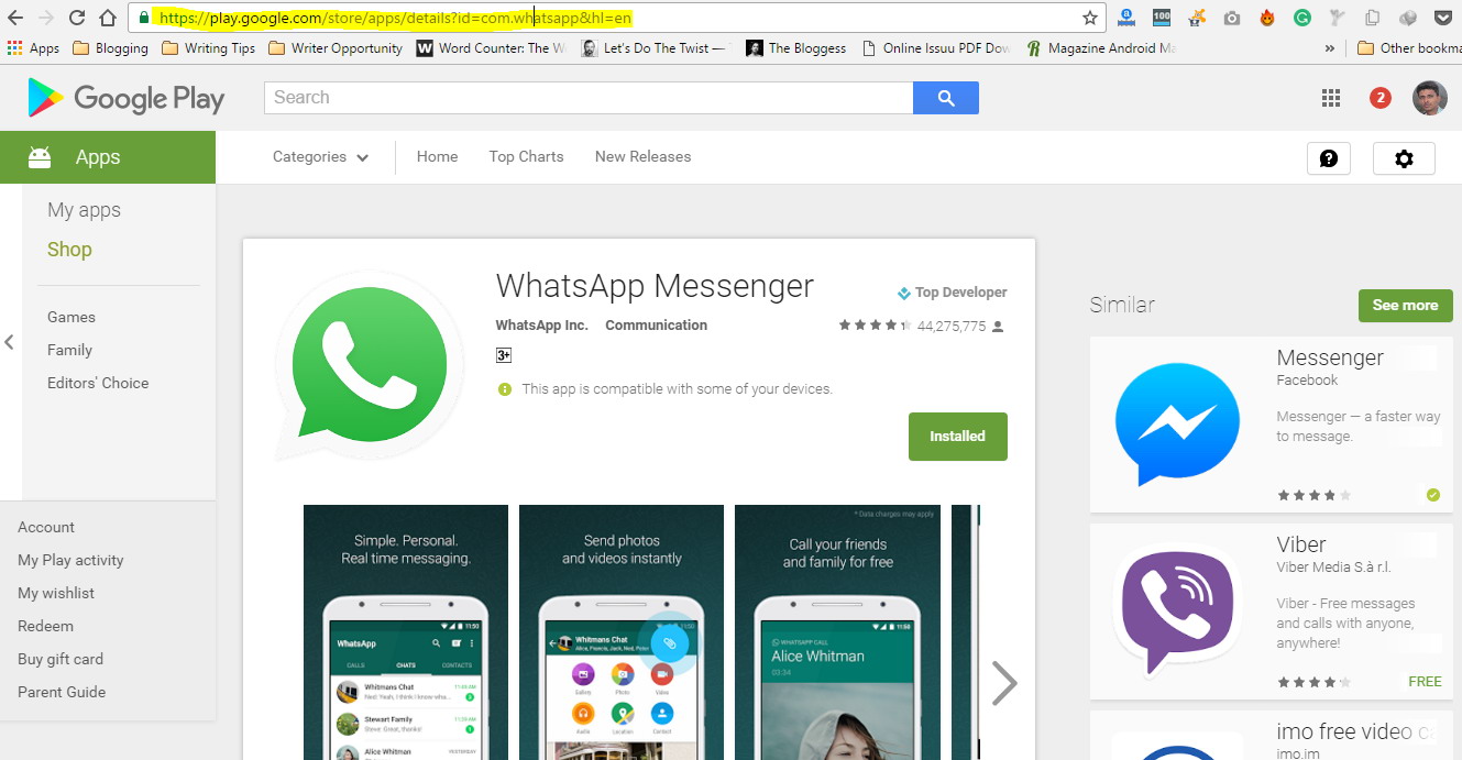 télécharger des fichiers APK directement à partir de Play Store 1