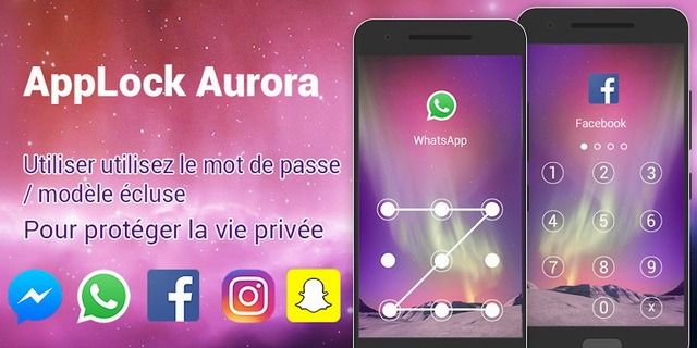 AppLock Aurora - application de verrouillage