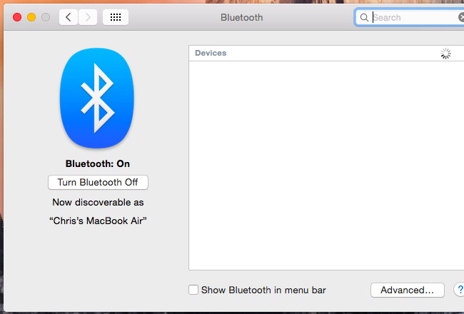 Désactiver Bluetooth