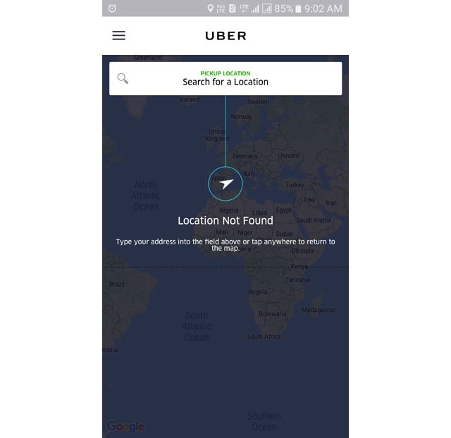 Désactiver Localisation Suivi des Uber pour Android