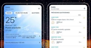 Les meilleures applications météo pour iPhone