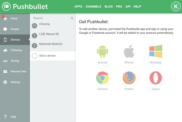 pushbullet