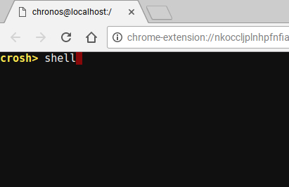 crosh-shell
