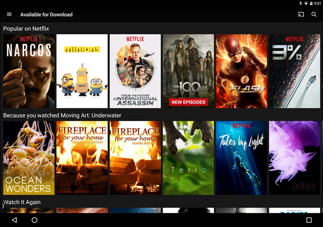 Comment télécharger des films et des séries de Netflix pour les