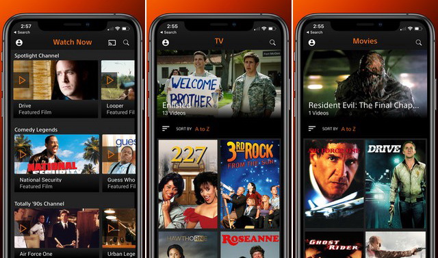 Crackle - Application pour regarder des films