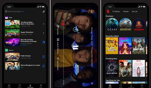 Netflix - Application pour regarder des films