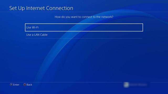 Configurer la connexion Internet sur PS4