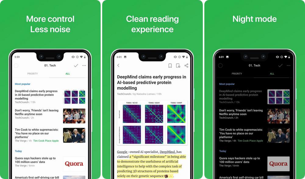 Feedly - application de flux RSS