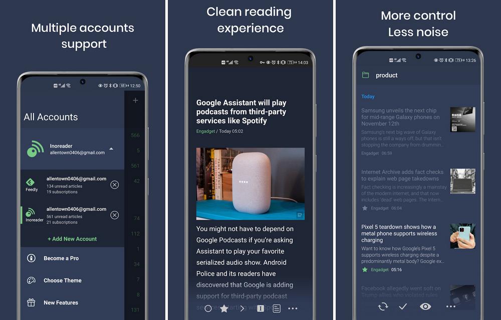 FocusReader - application de flux RSS