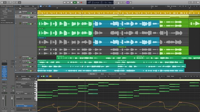 Logic Pro - meilleur logiciel de montage audio