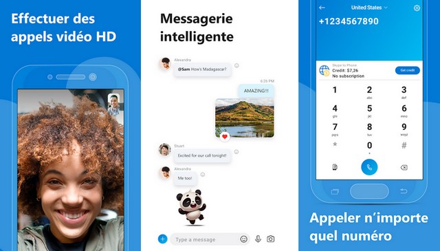 Skype - Application de chat vidéo