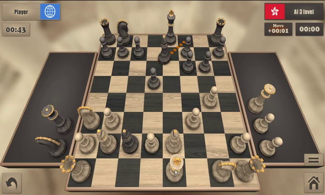 Jeu d'échec gratuit à jouer en ligne: Chess & Master Chess (HTML5) - sans  inscription - Gigistudio: un moment de detente sur le web