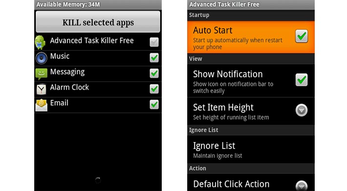 application tache menagere android