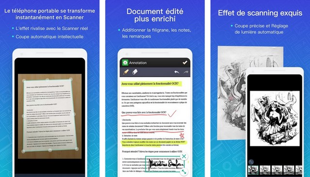 CamScanner - application pour numériser des documents