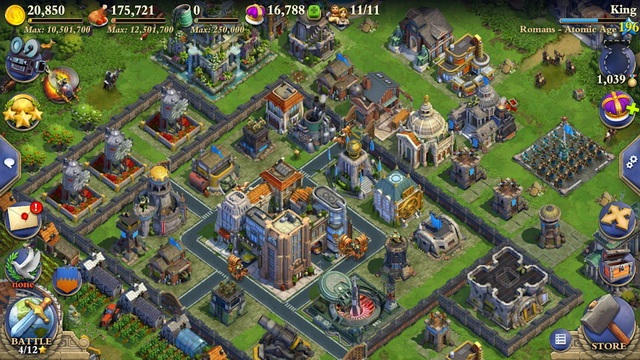 DomiNations - jeu comme Clash of Clans
