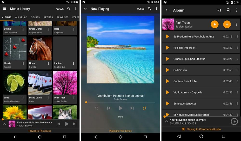 Hi-Fi Cast - application de streaming DLNA