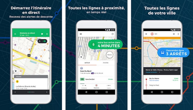 Moovit - Application de transports en commun