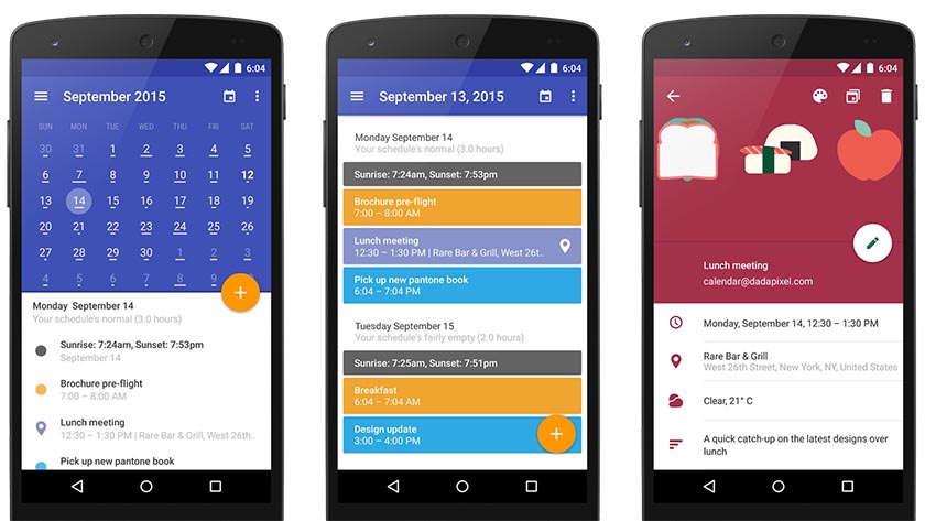 application tache menagere android