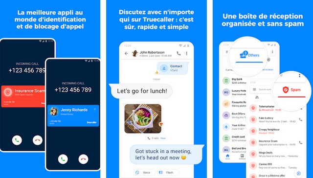 Truecaller - application pour bloquer les appels sur Android