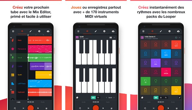 BandLab - application Android pour les artistes