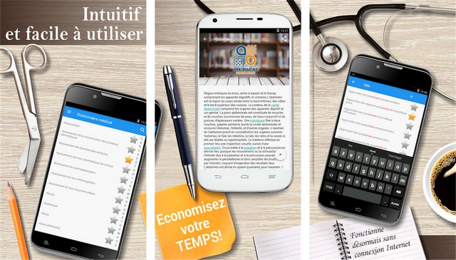 Dictionnaire médical - meilleur application médicales sur Android