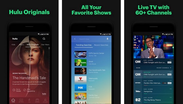 Hulu - le meilleure application pour regarder la TV