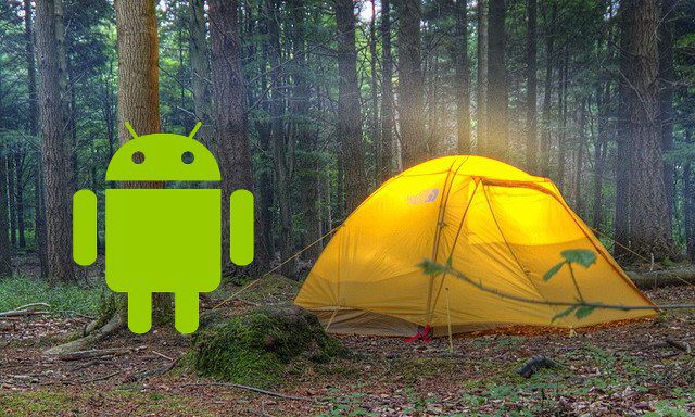 Les meilleures applications Android pour le camping