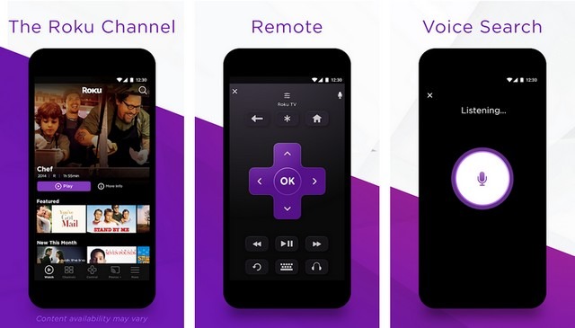 Roku - Application de télécommande