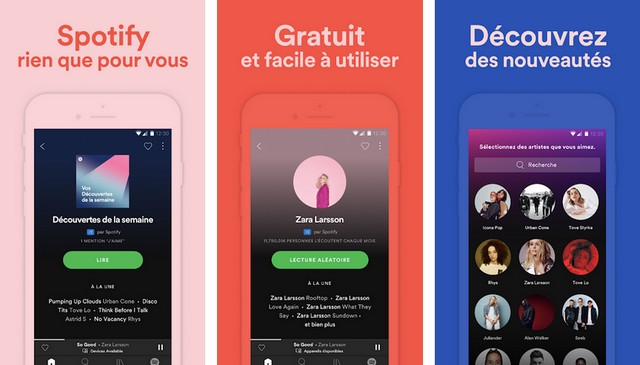 Spotify - applications pour Android TV