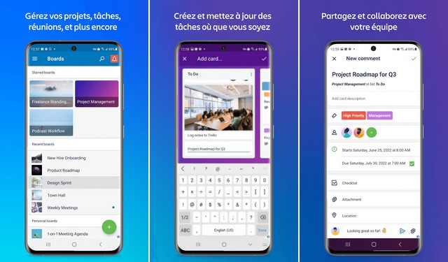 Trello - application de gestion de tâches