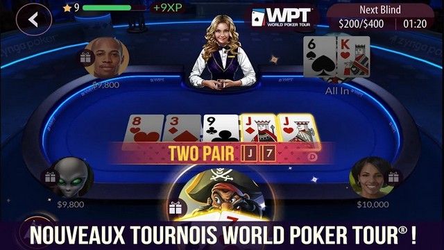 Zynga Poker - meilleure jeu de casino sur Android