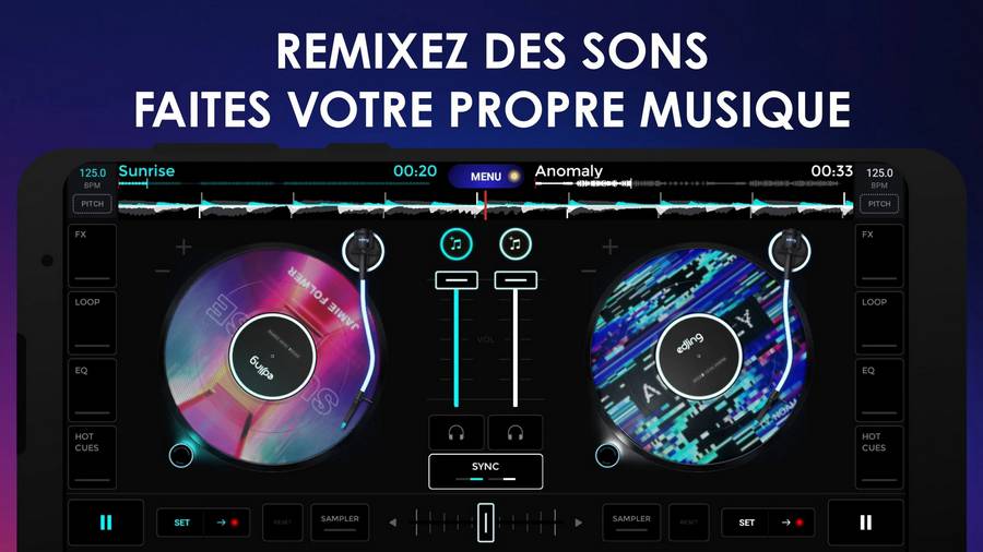 edjing Mix - Le meilleure application DJ pour Android