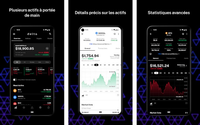 Delta - meilleur portefeuille Bitcoin