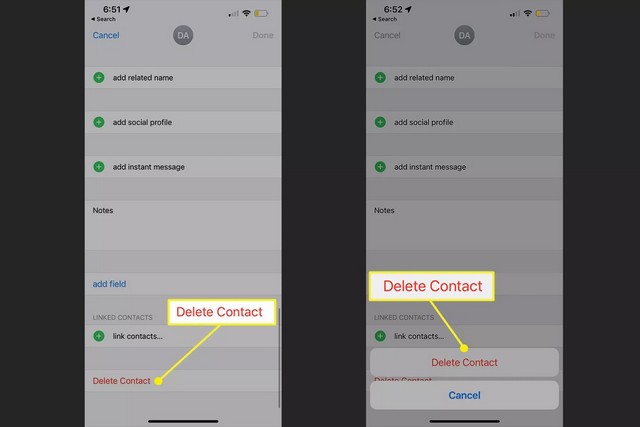 Supprimer les contacts en double de mon iPhone