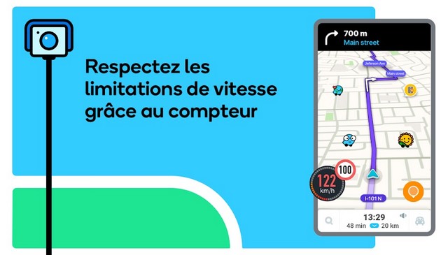 Waze - meilleure application de conduite