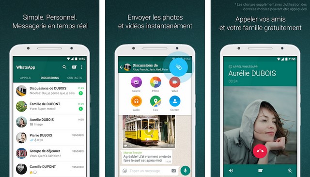 WhatsApp - alternative à FaceTime