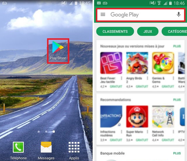 Play Store Applications Gratuit