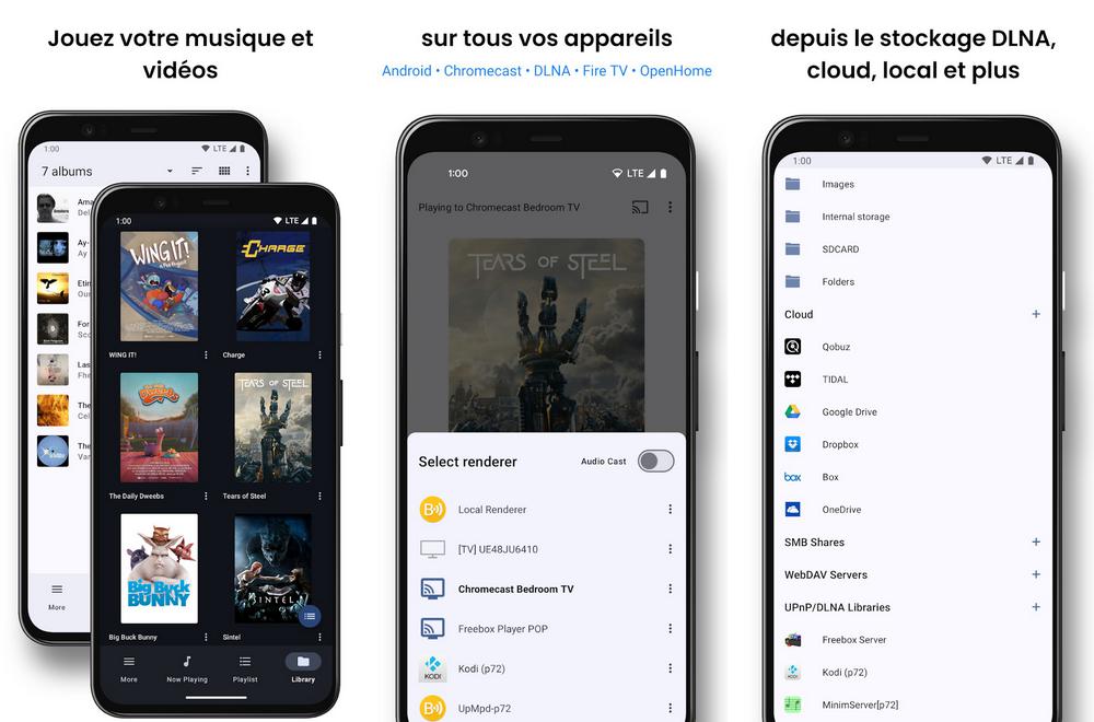 BubbleUPnP DLNA Chromecast
