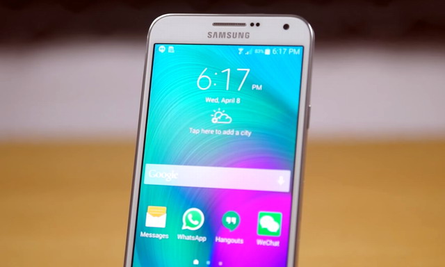 Comment faire une capture d'écran sur Samsung Galaxy E7 - Info24Android