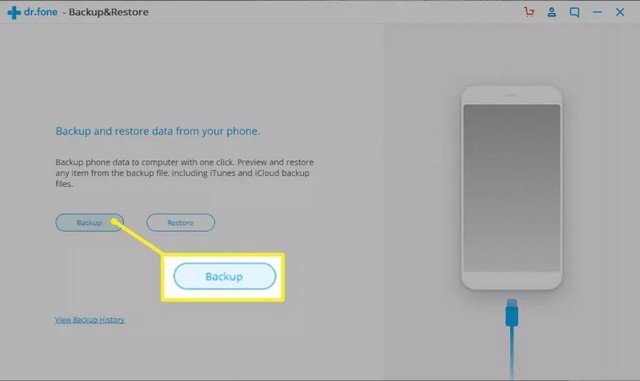Sélectionner Sauvegarde