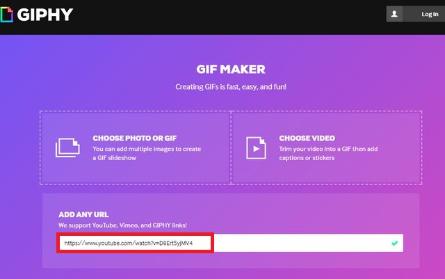 Comment créer un GIF à partir d'une vidéo YouTube