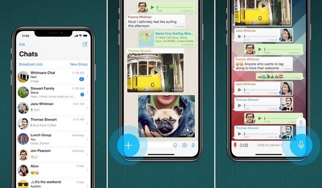 WhatsApp - application de chat vidéo