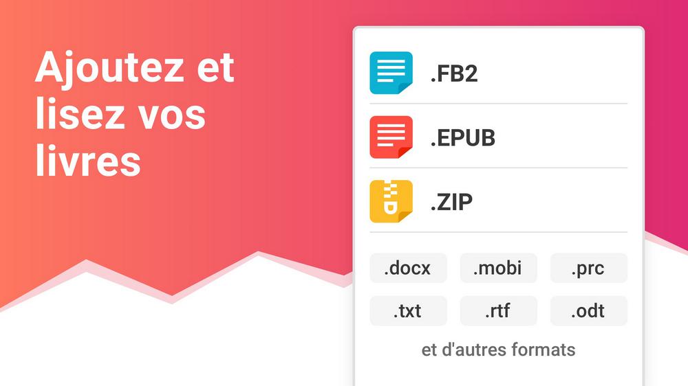 eBoox - application pour lire des ebooks