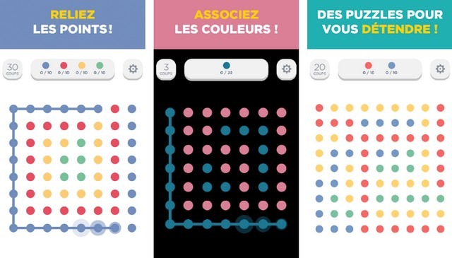 Two Dots - meilleur jeu de réflexion