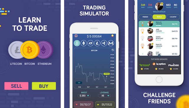 Appli Trader crypto monnaie