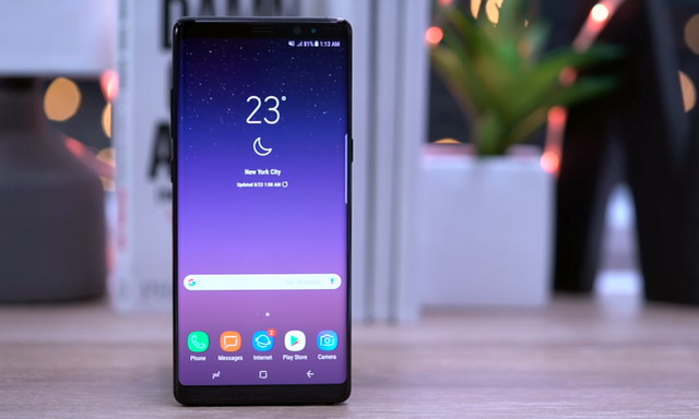 Mettre Un Fond D Ecran Sur Tv Samsung Galaxy Note 8 : Comment changer le fond d'écran | Info24Android