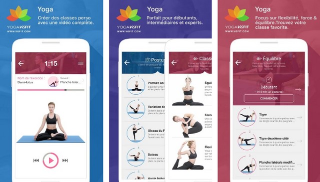 Yoga - postures et classes